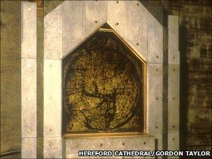 Mappa Mundi in Hereford