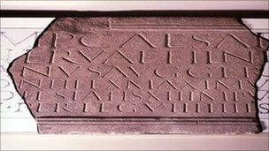 Inscription to the Ninth Legion. Copyright: York Museums Trust