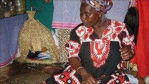 Spiritual healer Gogo Ntintinti