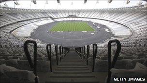 Olympic Stadium interior