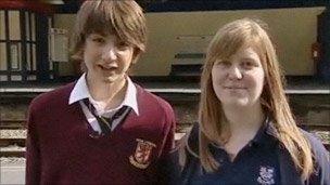 Sam Faulkner and Joanne Griffiths