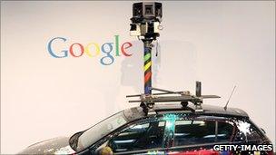 The Google Street View car