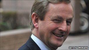 Irish Taoiseach, Enda Kenny