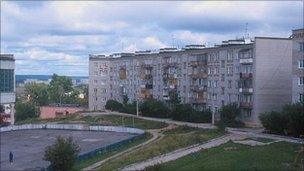 Communist-era flats in Poland - file pic