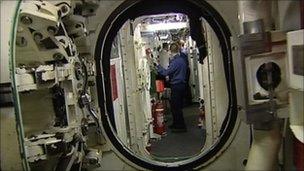 Aboard Trident sub HMS Vengeance