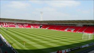 The Keepmoat stadium