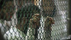 Detainees at Gitmo