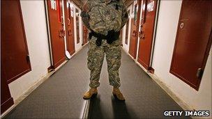 Guard at Guantanamo Bay