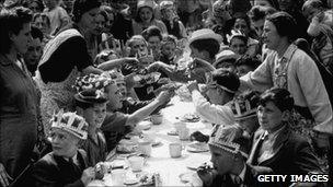 VE Day street party