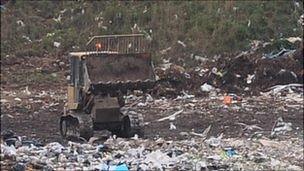 Mont Cuet landfill