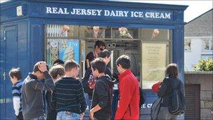 Jersey Dairy Ice Cream stand