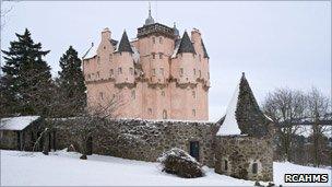 Craigievar Castle. Pic: RCAHMS