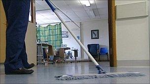 hospital cleaner