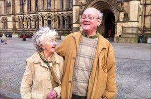 Ray Smith with his wife