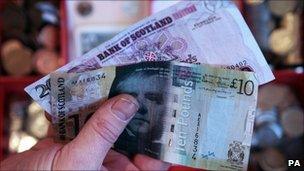 Scottish banknotes