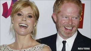 Julie Bowen and Jesse Tyler Ferguson