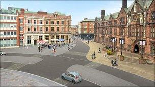 Proposed changes to the council house junction