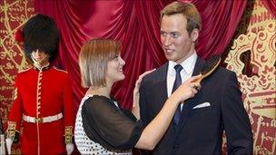 Prince William's waxwork getting a makeover