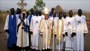 The bishop in Africa