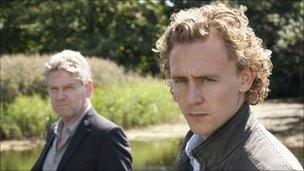 Kenneth Branagh with Wallander co-star Tom Hiddleston