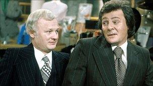 John Inman and Trevor Bannister