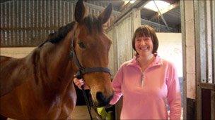 Sharon Ratcliffe and Coco