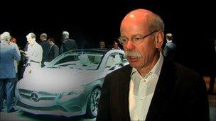 Daimler chairman Dieter Zetsche