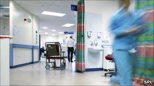 An accident and emergency department