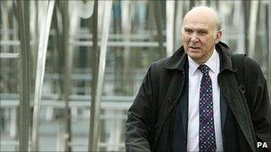 Business Secretary Vince Cable