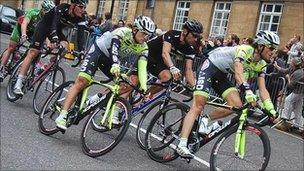 The Tour of Britain arrives in Great Yarmouth in 2010