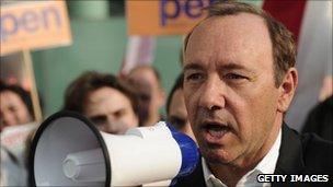 Actor Kevin Spacey