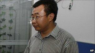 Chinese lawyer Jiang Tianyong (file photo 2009)