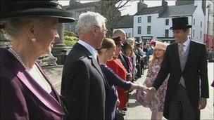 New governor Adam Wood meeting Manx residents