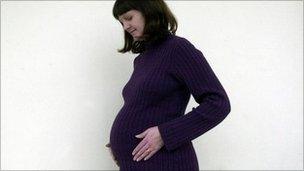 Pregnant woman