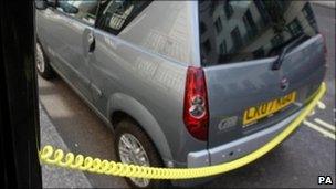 Electric car charging point (generic)