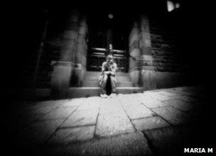 Pinhole photograph from the project What Cannot Be Seen