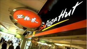 Pizza Hut outlet in Beijing