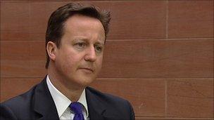 David Cameron, at BBC Scotland