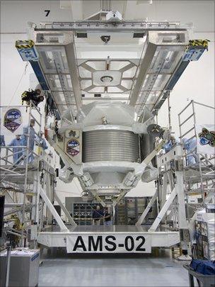 AMS in preparation at KSC (Nasa)