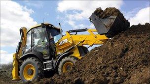 JCB digger