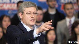 Canadian Prime Minister Stephen Harper