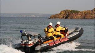 Hope Cove lifeboat