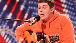 Michael Collings on Britain's Got Talent