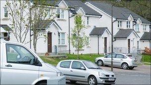 Street on the outskirts of Aberfoyle