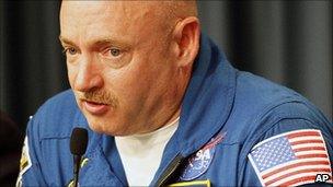 Nasa astronaut Mark Kelly