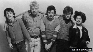 X-Ray Spex with Poly Styrene, right