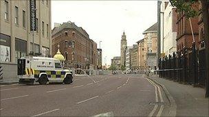 Victoria Street has been closed for the second time