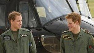 Prince William and Prince Harry