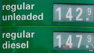 Fuel prices