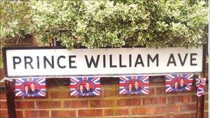 Celebrations in Prince William Avenue, Canvey Island